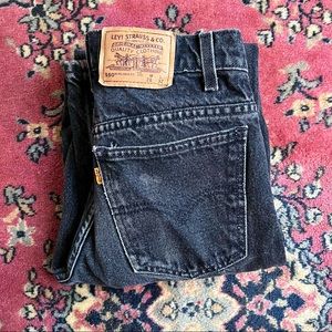 Vintage Orange Tab Levis Straight Leg